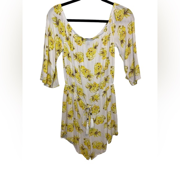 *DONATING SOON* White House Black Market | Small Pineapple print swim cover up - Picture 7 of 8
